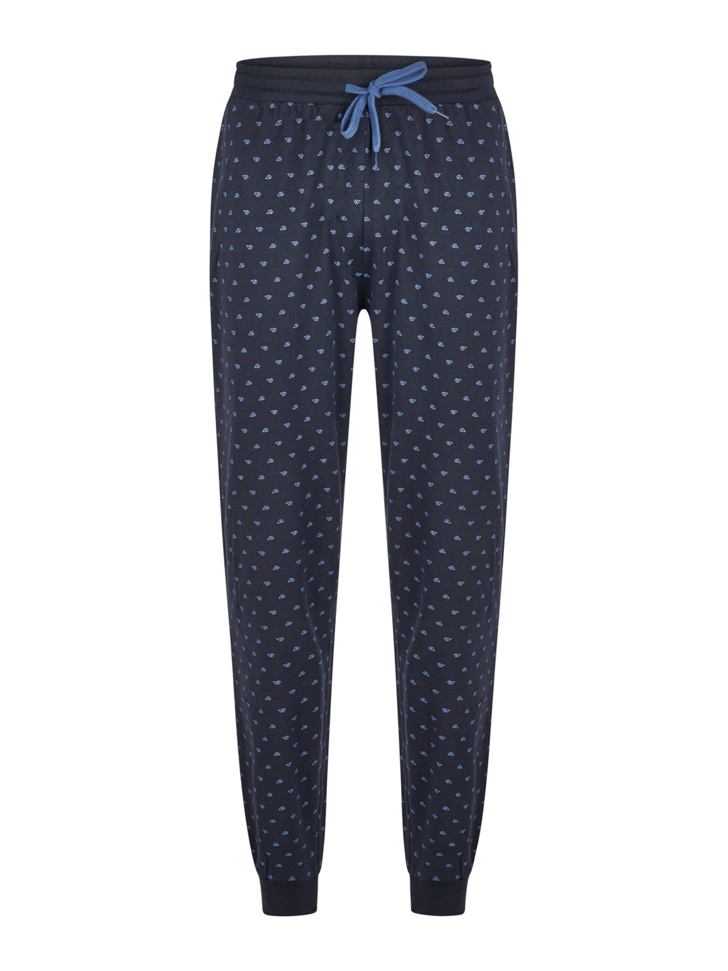 Phil & Co. Berlin Pajamas long ' Cozy Classic ' in Blue