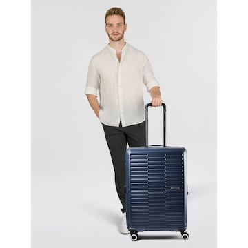 Valisette 'Sunset Hills' American Tourister en bleu : devant