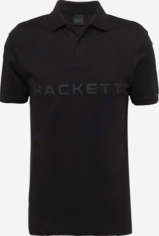 Maglietta 'ESSENTIAL' di Hackett London in nero: frontale