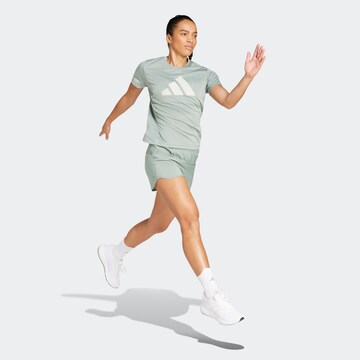 ADIDAS PERFORMANCE Regular Workout Pants 'Run it' in Grey