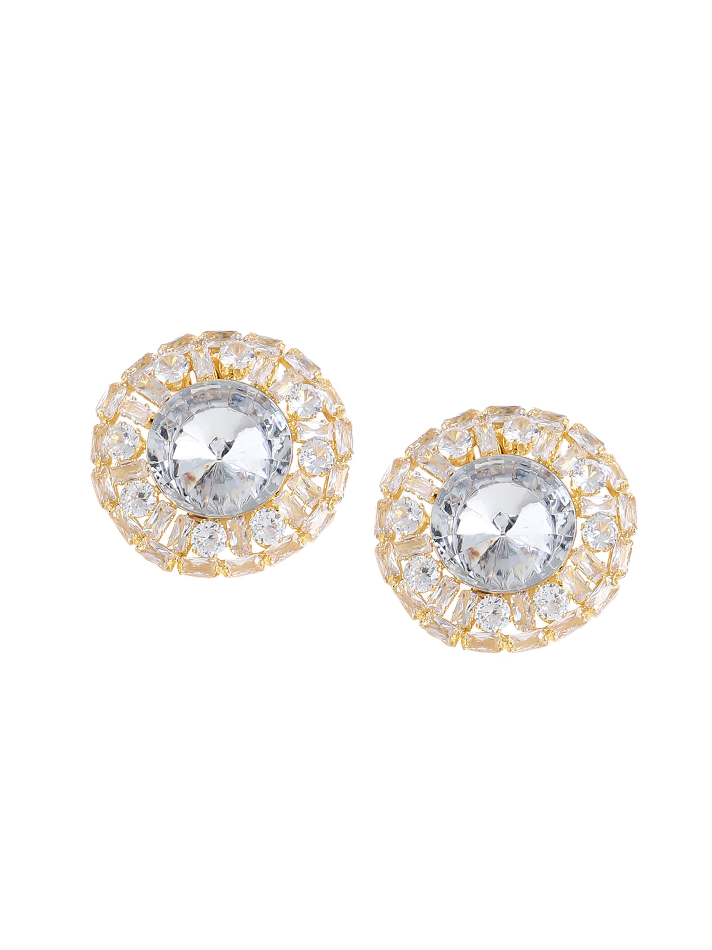 SOHI Örhängen 'Dayna' i silver: framsida