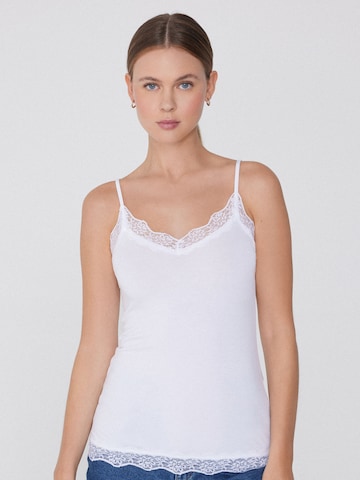 Tezenis Top in White: front
