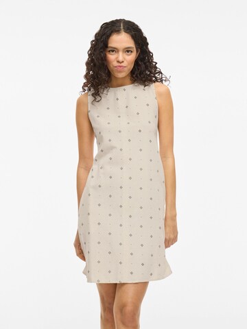 VILA Dress in Beige: front