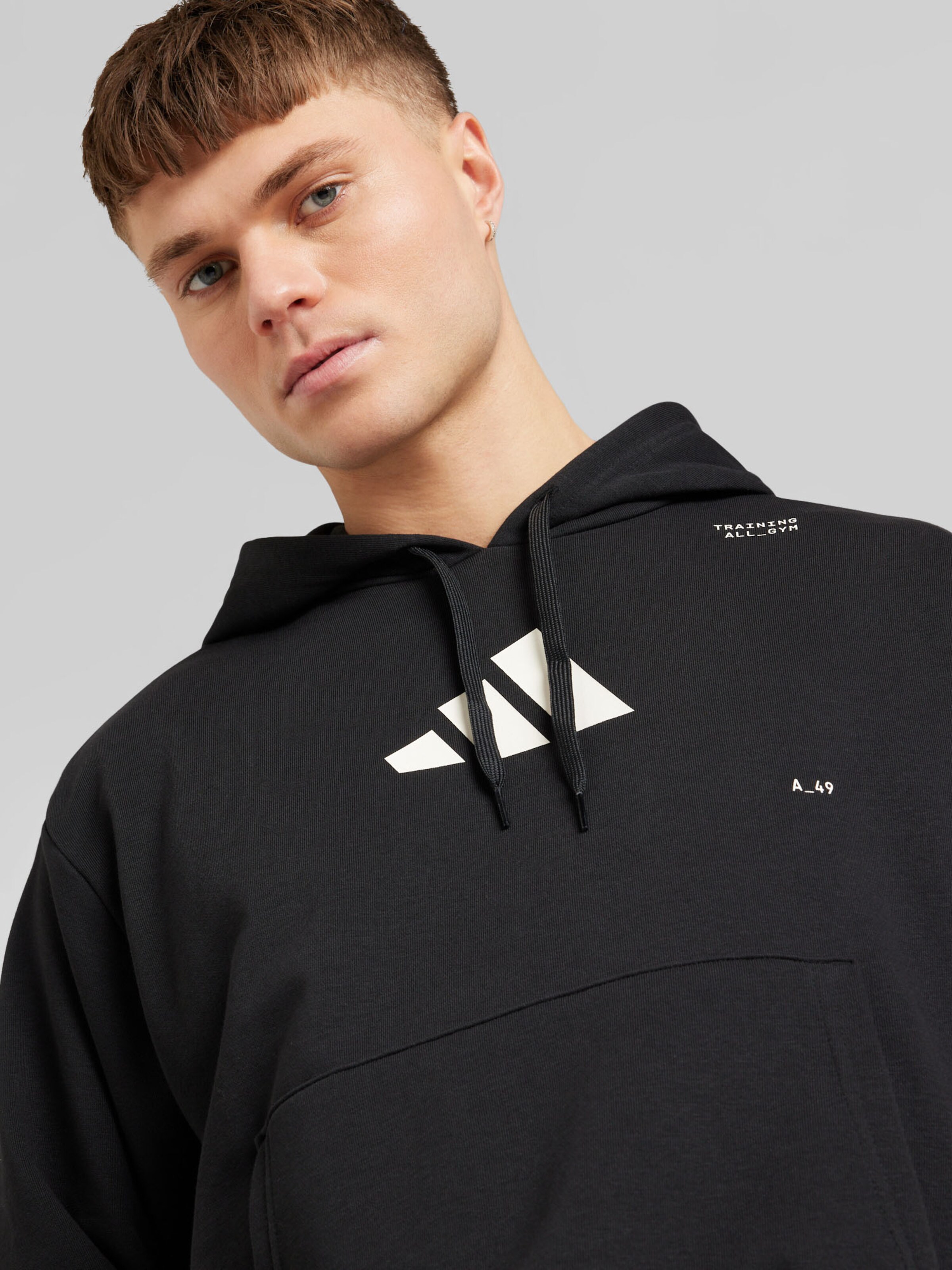 ADIDAS PERFORMANCE Sports sweatshirt 'All-gym Category Pump Cover' in Black  | ABOUT YOU