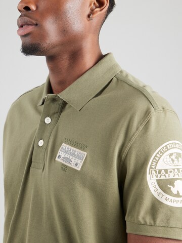 NAPAPIJRI Poloshirts 'E-AMUNDSE' in Grün