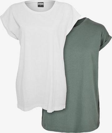 Urban Classics - Camiseta en verde: frente