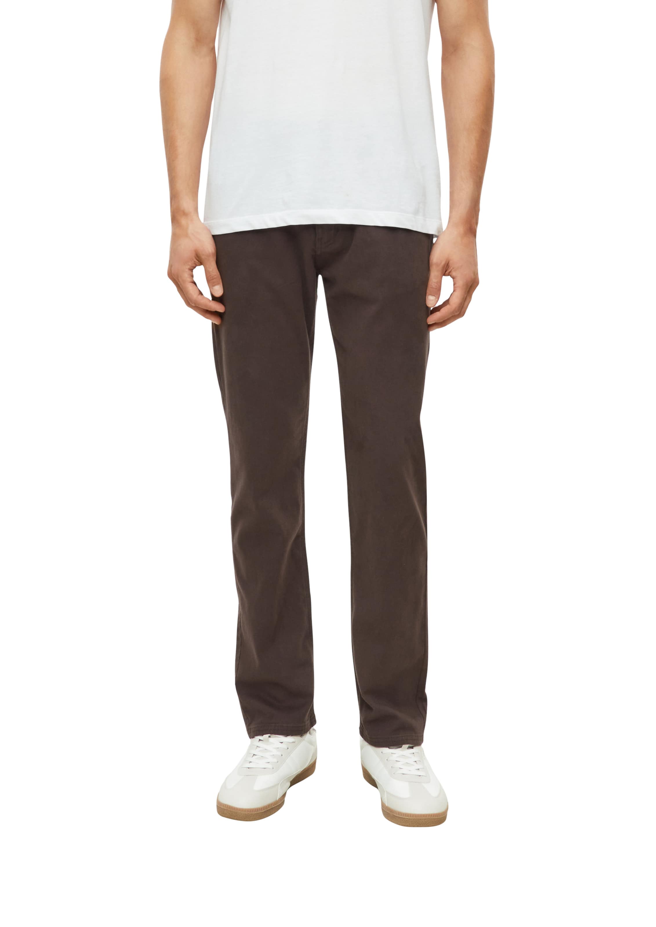 s.Oliver Chino trousers 'Benito' in Brown: front