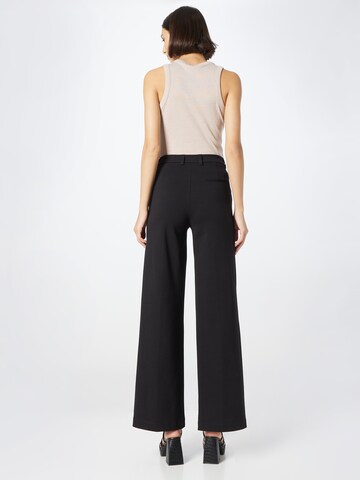 Gang Wide leg Pleated Pants 'CINZIA' in Black