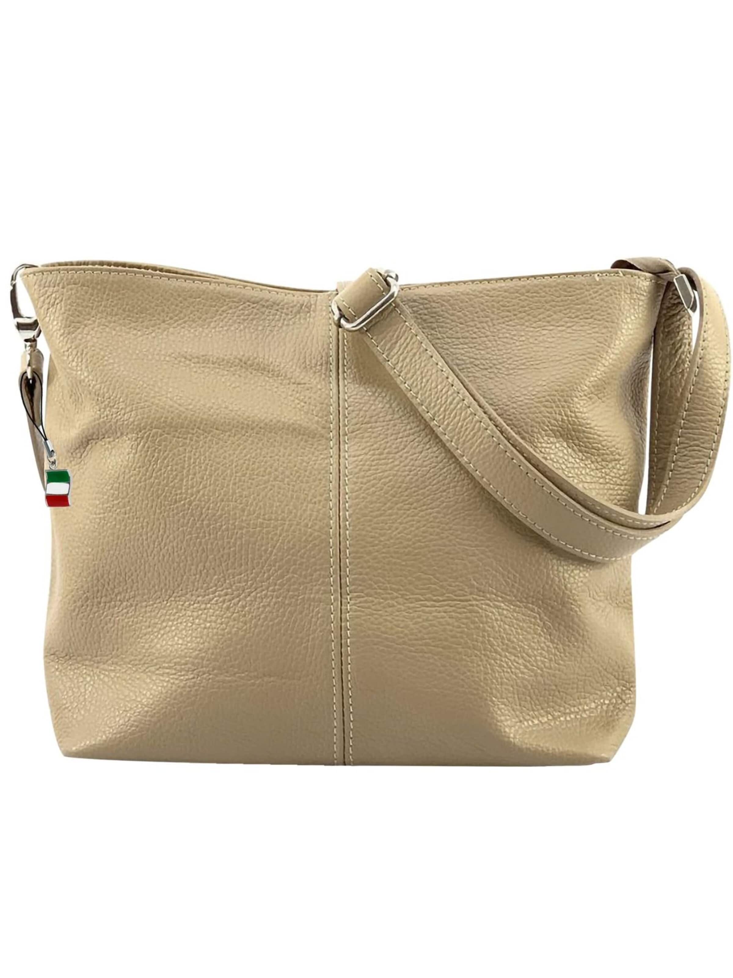 Florence Shoulder bag in Beige: front