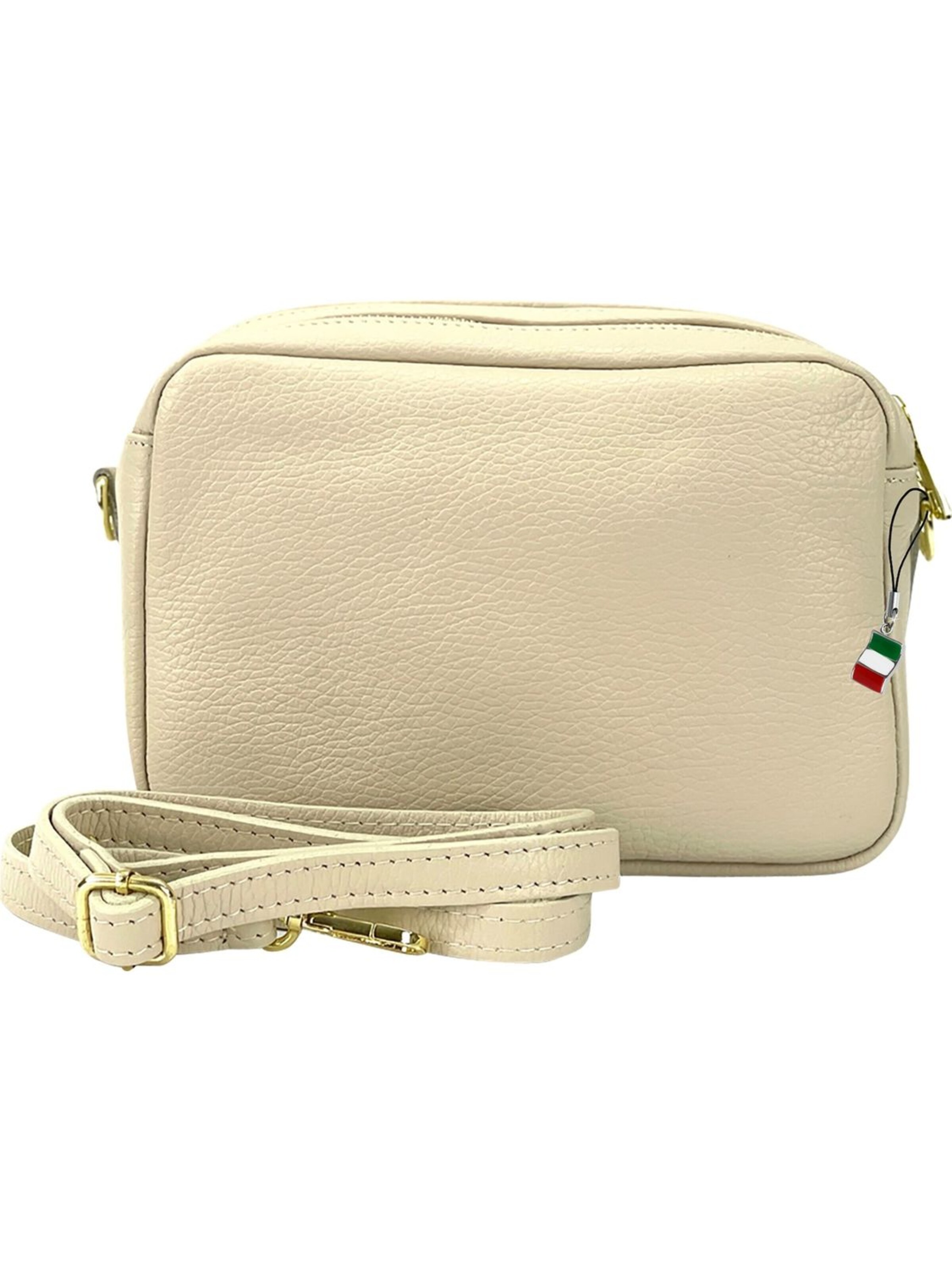 Florence Schultertasche‌‌‌‌‌‌ in Beige: Vorderseite