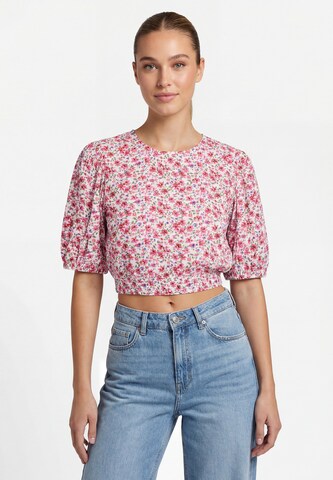 ECY Blouse in Pink: front