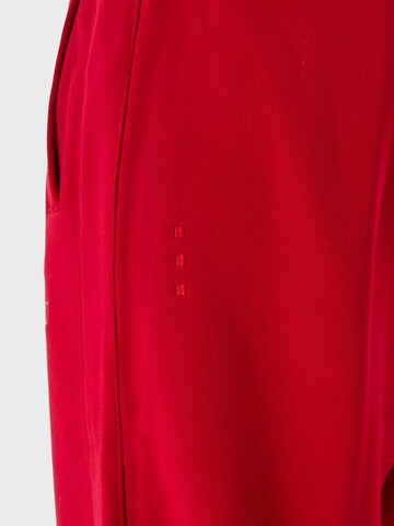 Ossy Homer Loose fit Workout Pants '450 GSM Heavy Cotton' in Red
