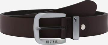 Ceinture MUSTANG en marron : devant