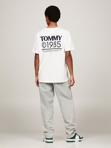 Tommy Jeans Shirt '1985 Collection' in Wit