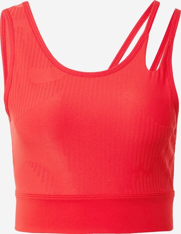 ReebokSportski top - crvena boja: prednji dio