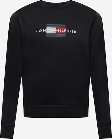 TOMMY HILFIGER Суичър в синьо: отпред