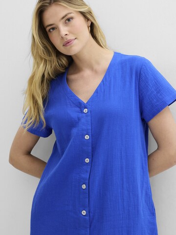 bonprix Blousejurk in Blauw
