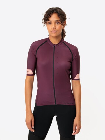 VAUDE Jersey 'Furka FZ TR II' in Purple: front