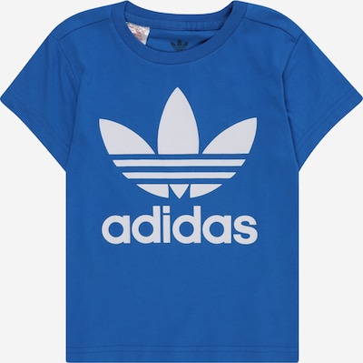 Tricou 'TREFOIL' ADIDAS ORIGINALS pe albastru / alb, Vizualizare produs