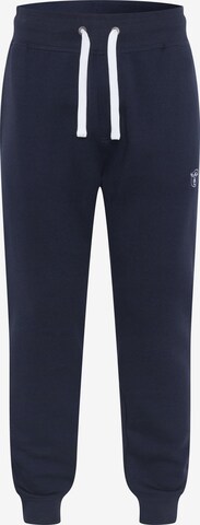 CHIEMSEE Tapered Pants in Blue: front