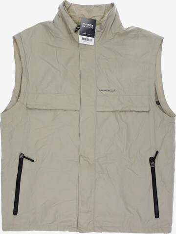 CAMEL ACTIVE Vest in M in Beige: front