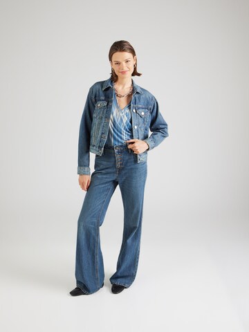 SOAKED IN LUXURY Bluse 'Aldora' in Blau