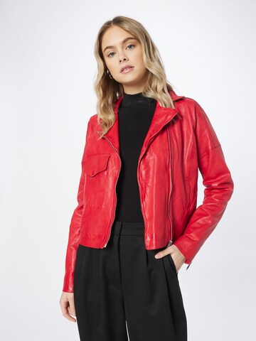 FREAKY NATION Jacke  'Lissi' in Rot: Vorderseite