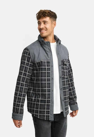 INDICODE JEANS Tussenjas 'Holz' in Grijs