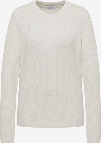 CECIL Sweater in White: front