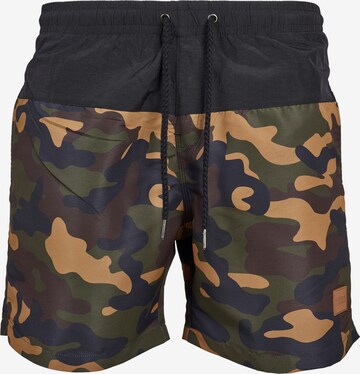 Shorts de bain Urban Classics en mélange de couleurs : devant