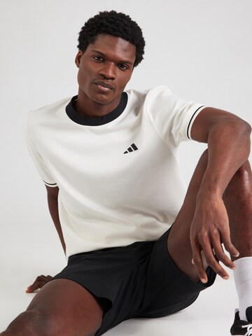 ADIDAS PERFORMANCE Funktionstopp 'HERITAGE' i vit: framsida