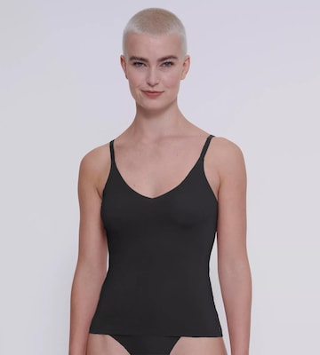 Maillot de corps 'ZERO Feel 2.0' SLOGGI en noir : devant