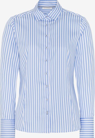 ETERNA Blouse in Blauw: voorkant