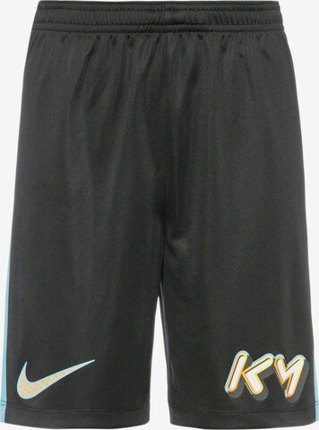 NIKE Regular Workout Pants 'Kylian Mbappe' in Black: front