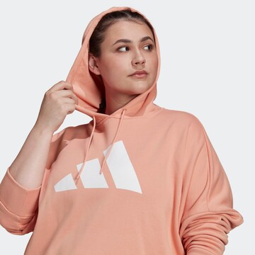 ADIDAS PERFORMANCE - Sweatshirt de desporto em rosa