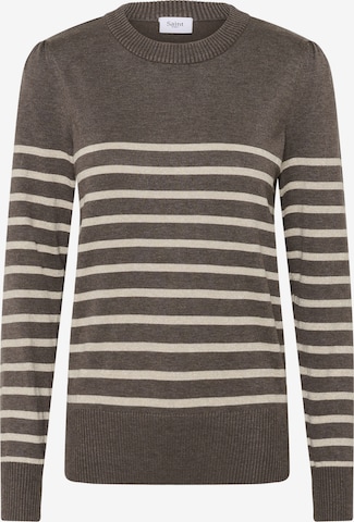 SAINT TROPEZ - Pullover 'Mila' em cinzento: frente