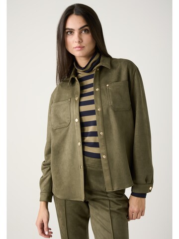 MORE & MORE Blouse in Green: front
