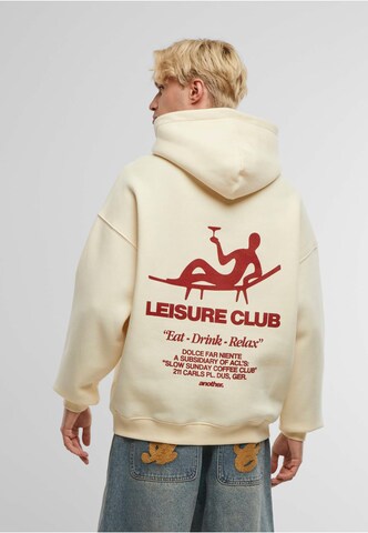 Sweat-shirt 'Leisure Club' Another Cotton Lab en beige