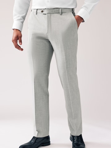 Regular Pantalon à plis Next en gris