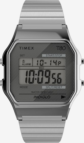 TIMEX Digital watch 'T80' in Silver: front
