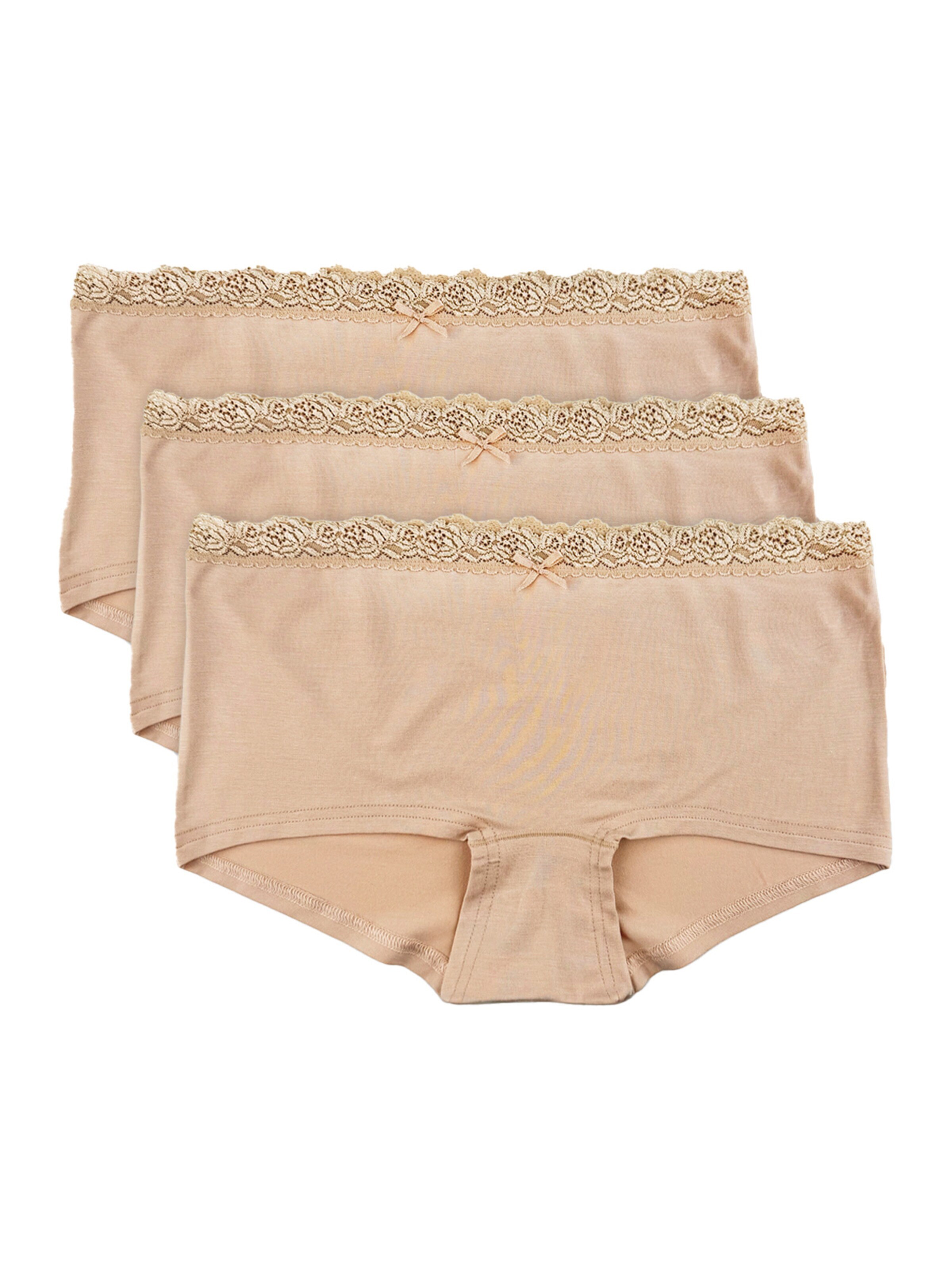 Nina von C. Boyshorts 'Cosy' in Beige