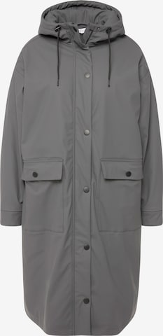 Studio Untold Raincoat in Grey: front