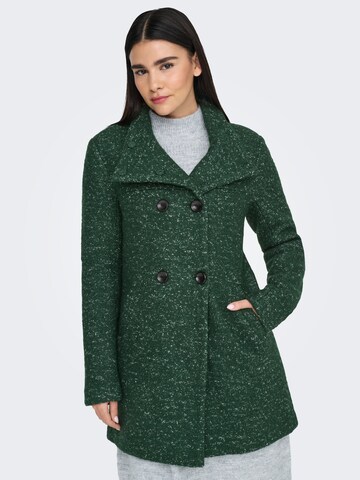 Manteau mi-saison 'ONLNEW SOPHIA' ONLY en vert : devant