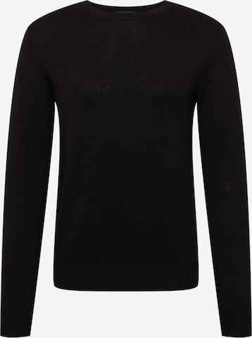 JACK & JONES Pullover 'JJEEmil' in Schwarz: Vorderseite
