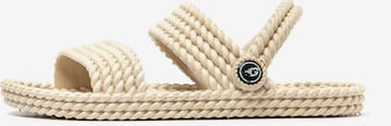 Brasileras Sandals 'Gezer Adana' in Beige: front