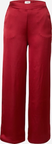 Pantalon OBJECT en rouge : devant