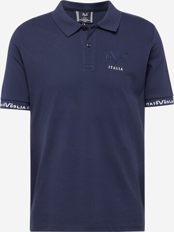 19V69 ITALIA Shirt 'Harry' in Blauw: voorkant