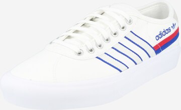 Baskets basses 'Delpala' ADIDAS ORIGINALS en blanc : devant