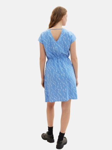 TOM TAILOR DENIM Kleid in Blau