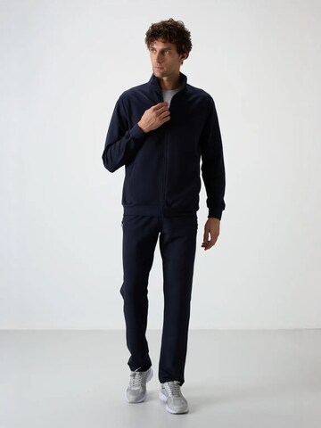 Tommy Life - Fato de jogging em azul: frente